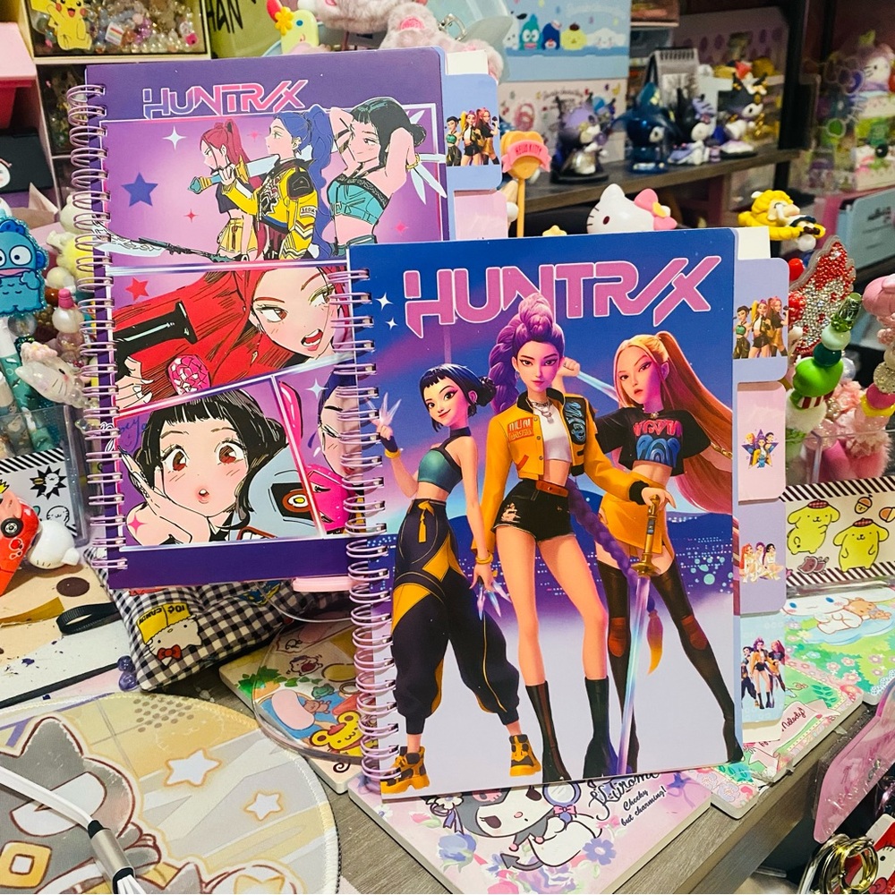 Huntrix notebooks
